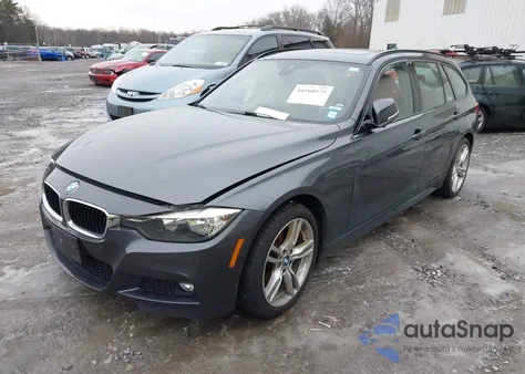 2016 BMW 328D xDrive z USA, uszkodzony, nr VIN WBA8J1C56GK710903